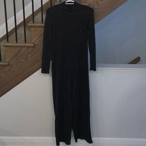 Zara Classic Black Long Sleeve Dress